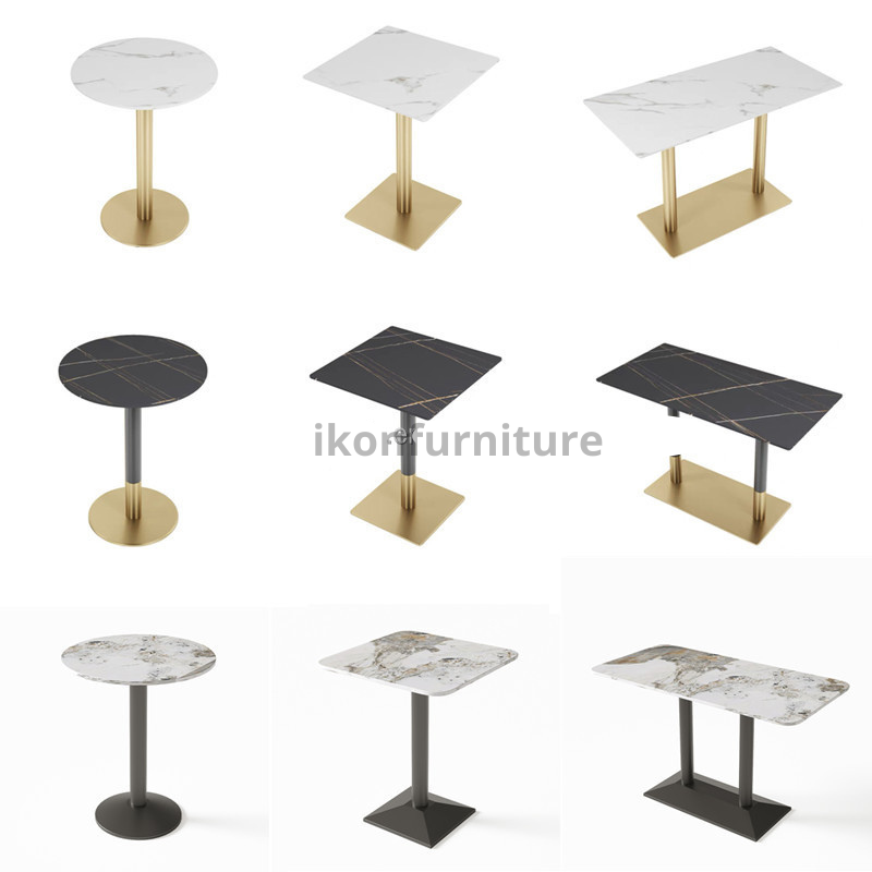 Elegant Marble-Top Dining & Coffee Tables Collection